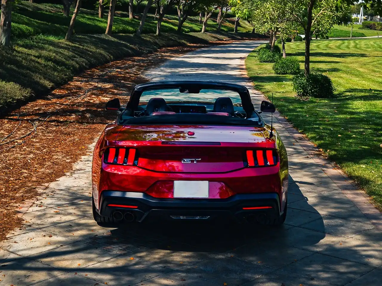Ford Mustang GT Premium Convertible Red
